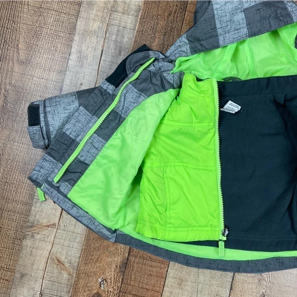 Cherokee 12 Months Winter Snow Coat 2 in 1 Lined Hooded Snowboard Ski Outdoor